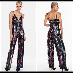 Express Sequin Jumpsuit